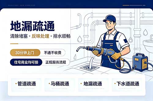 安达地漏疏通