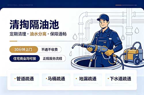 安达清掏隔油池